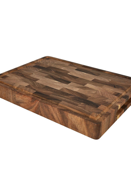 Coltelli Shinrai - Tagliere di lusso in legno di noce - 40 x 30 x 4,5 cm