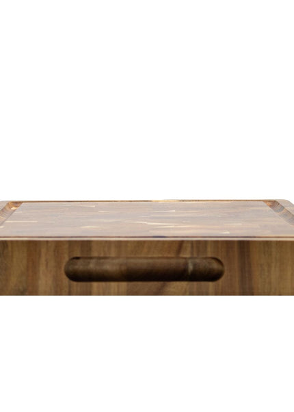 Tagliere di lusso in legno di acacia - 41 x 30 x 4,5 cm