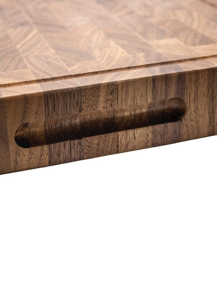 Coltelli Shinrai - Tagliere di lusso in legno di noce - 40 x 30 x 4,5 cm
