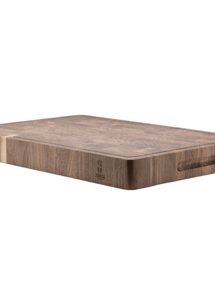 Coltelli Shinrai - Tagliere di lusso in legno di noce - 40 x 30 x 4,5 cm