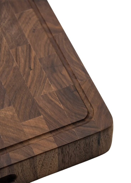 Coltelli Shinrai - Tagliere di lusso in legno di noce - 40 x 30 x 4,5 cm