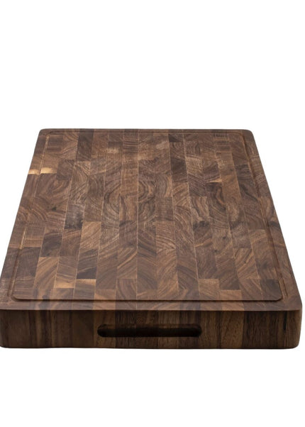 Coltelli Shinrai - Tagliere di lusso in legno di noce - 40 x 30 x 4,5 cm
