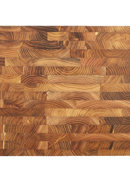 Coltelli Shinrai - Tagliere di lusso in legno di teak - 40 x 30 x 4,5 cm