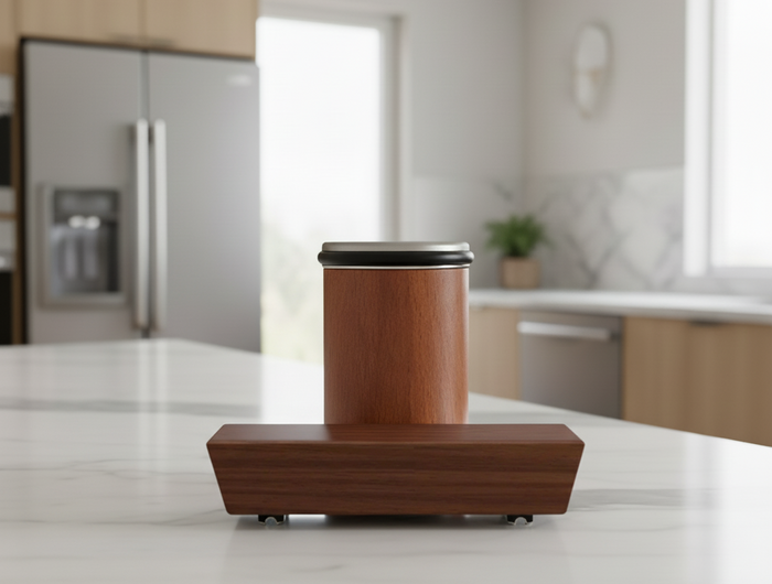 <h5> <span style="text-decoration:underline">VUOI MANTENERE AFFILATI I TUOI COLTELLI?</span>
</h5>
<h2> Compatto, pulito e <em>organizzato</em>
</h2>
<p> <strong>Il Portacoltelli</strong> è la soluzione intelligente per riporre i coltelli in ogni cucina. Progettato per mantenere i coltelli <strong>affilati</strong> , <strong>sicuri</strong> e <strong>pronti all'uso</strong> . Che tu sia un cuoco occasionale o uno chef appassionato, questo portacoltelli protegge le tue lame e ne prolunga la durata. Compatto, igienico, resistente e facile da pulire.</p>