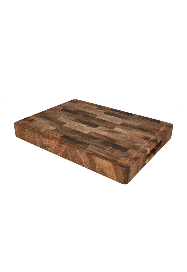 Coltelli Shinrai - Tagliere di lusso in legno di noce - 40 x 30 x 4,5 cm